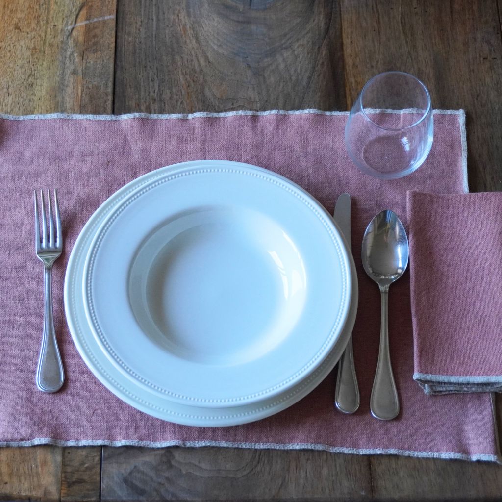 Creta Beige Resin Placemats (Set of 6)