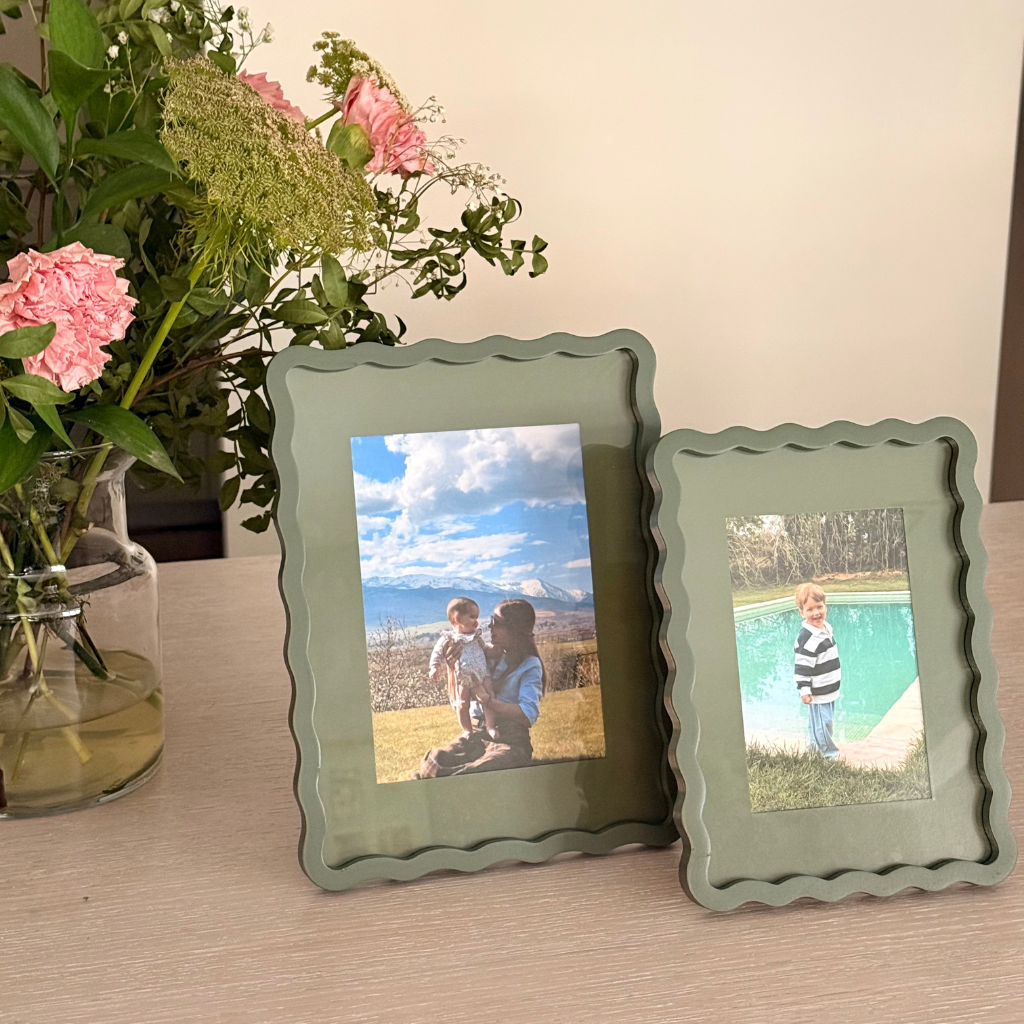 Dark Wood Photo Frame