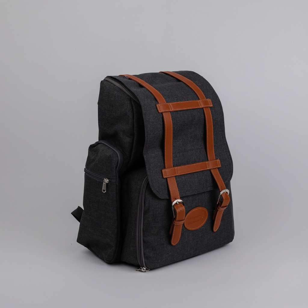 Gray Picnic Backpack