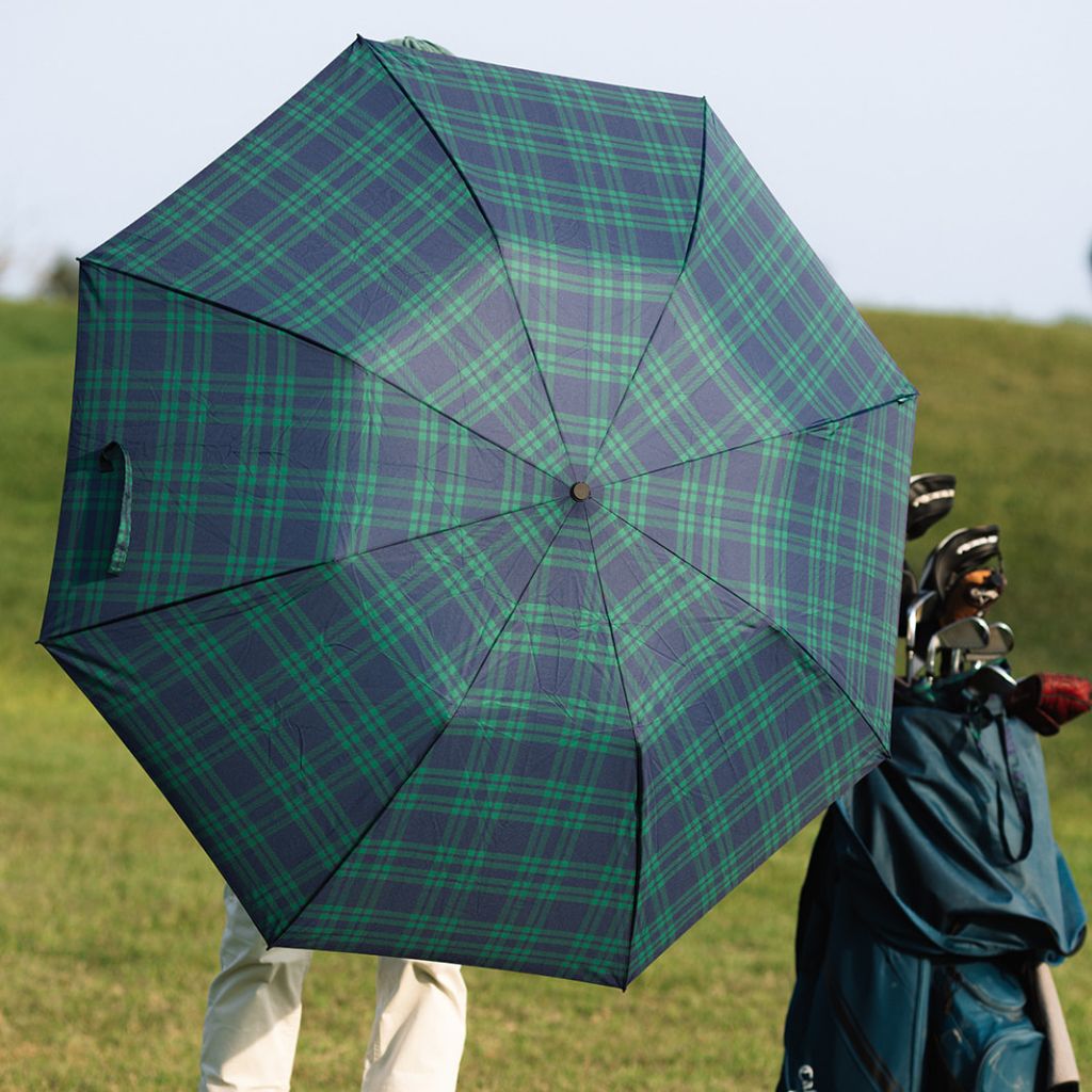 Checkered Golf Umbrella 