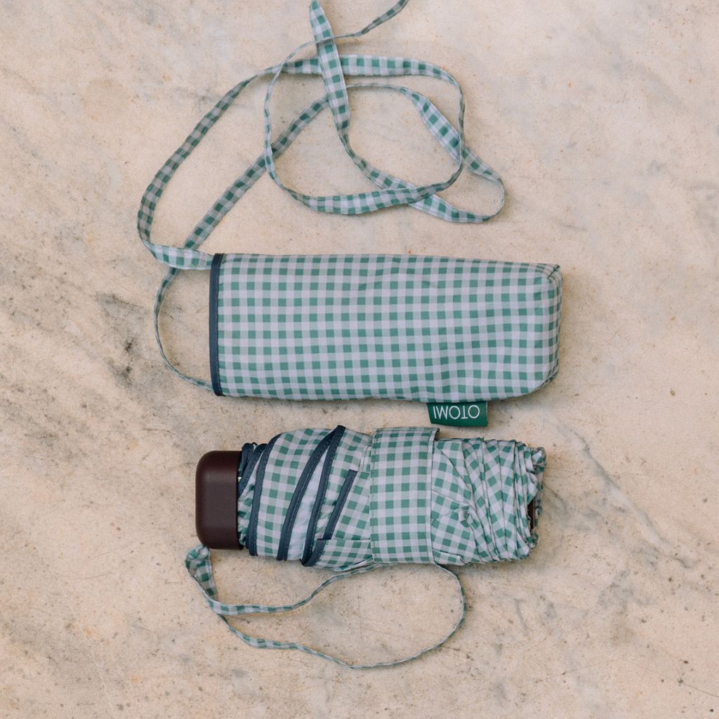 Checkered Golf Umbrella 