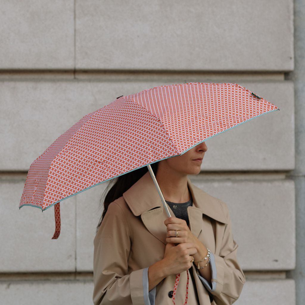 Checkered Golf Umbrella 