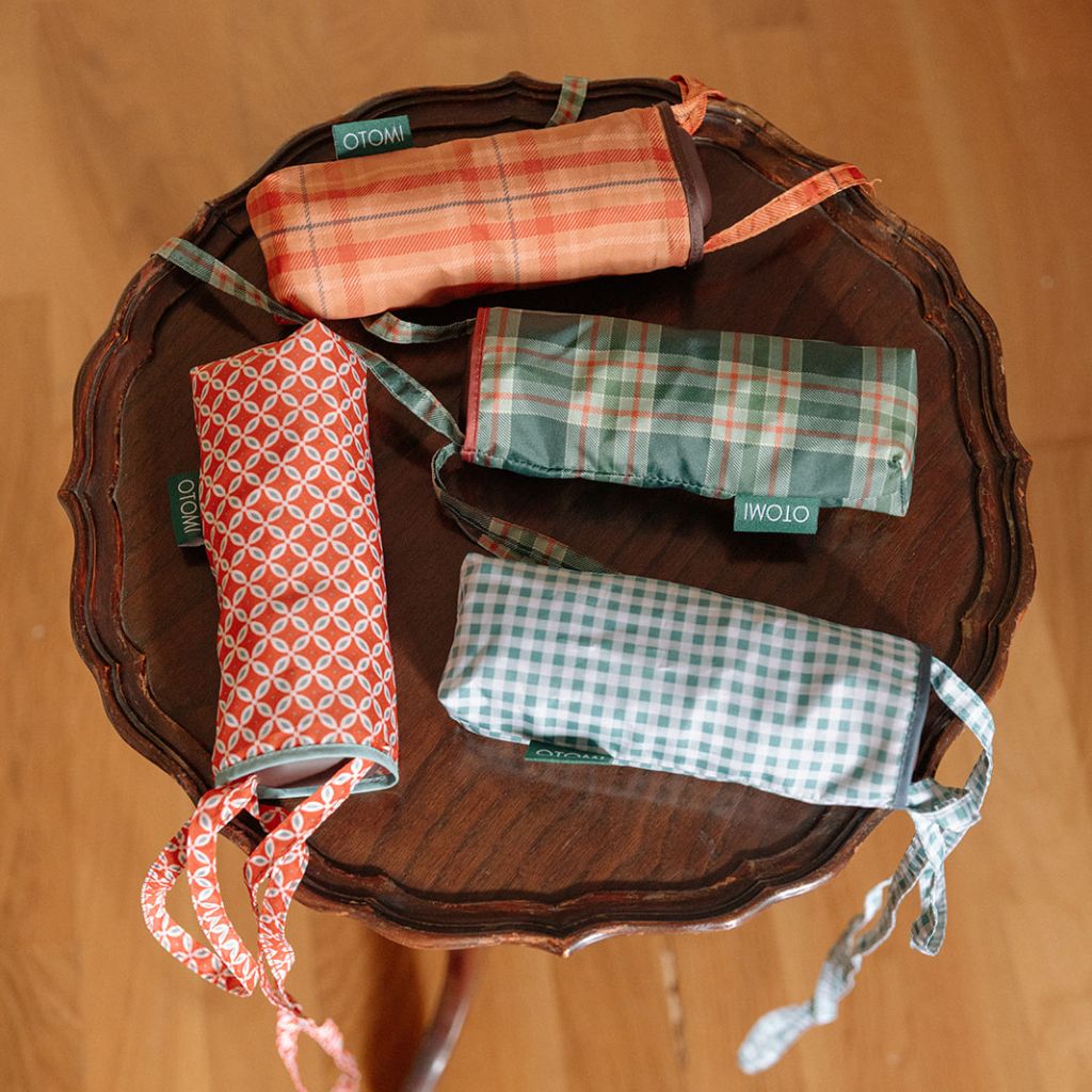 Checkered Golf Umbrella 