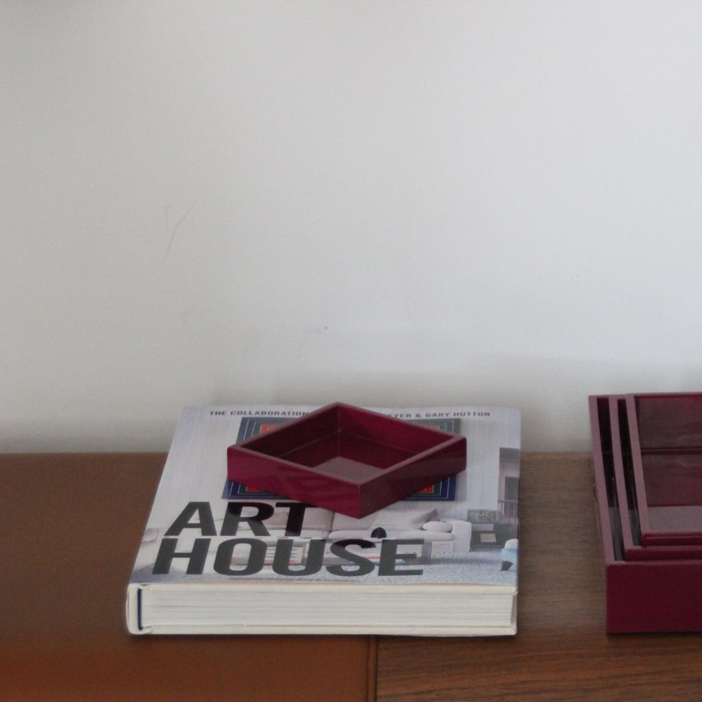 Posabotellas Lacado Berenjena