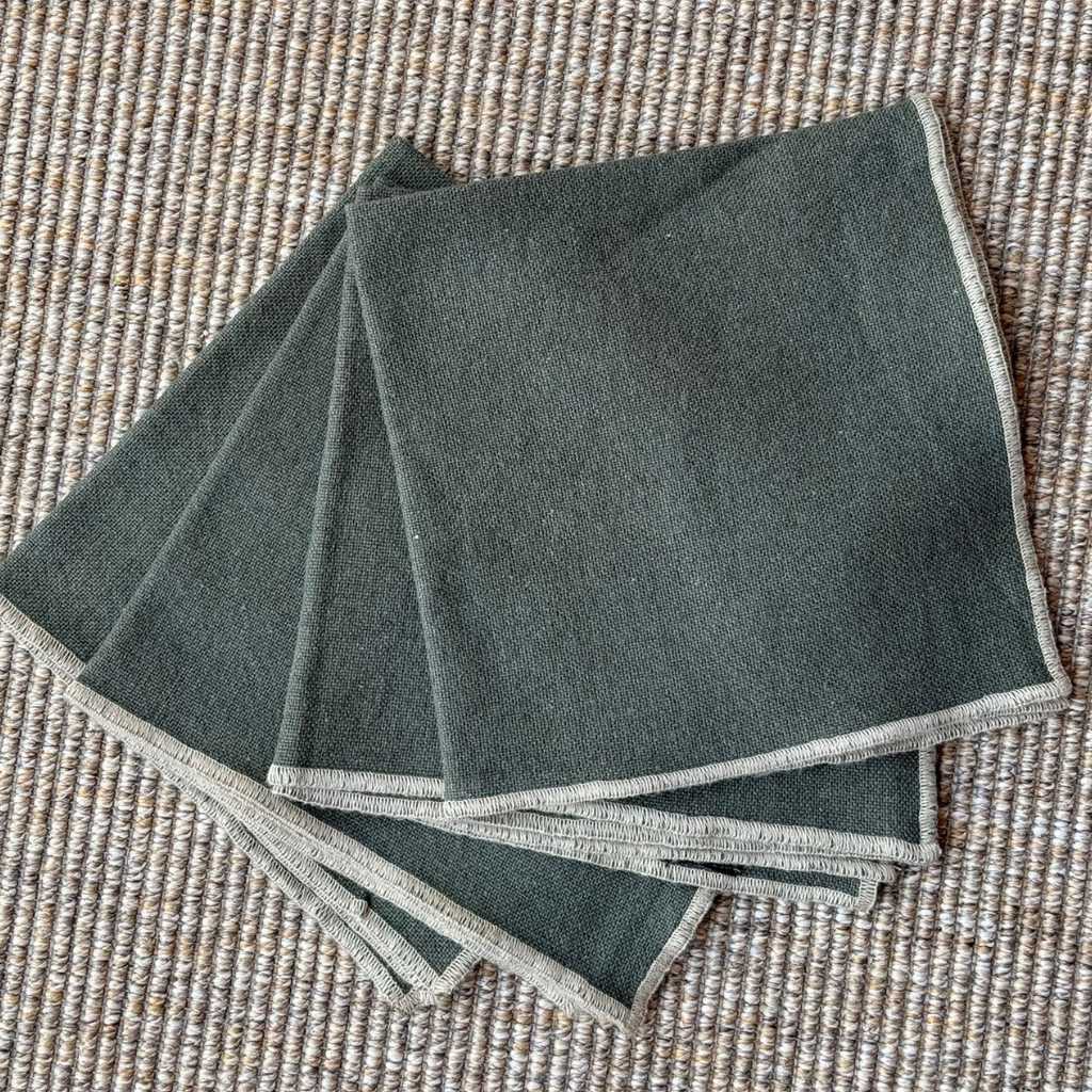Creta Beige Resin Placemats (Set of 6)