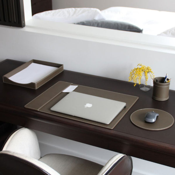 Set Escritorio Piel (4 piezas)