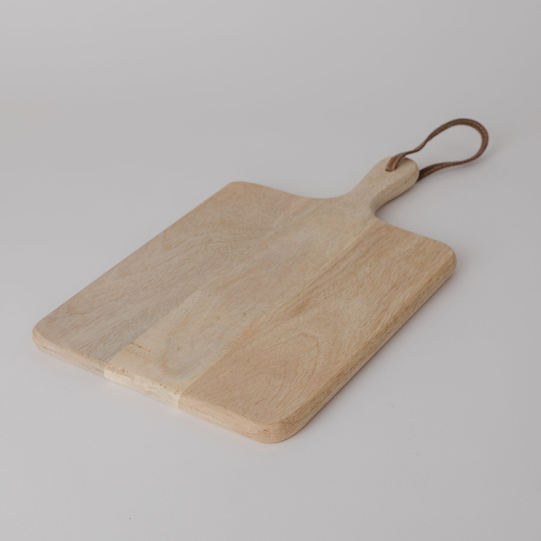 Square Natural Wooden Serving Board