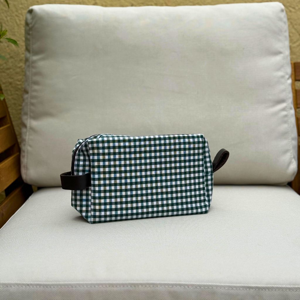 Neceser Salerno Vichy Verde